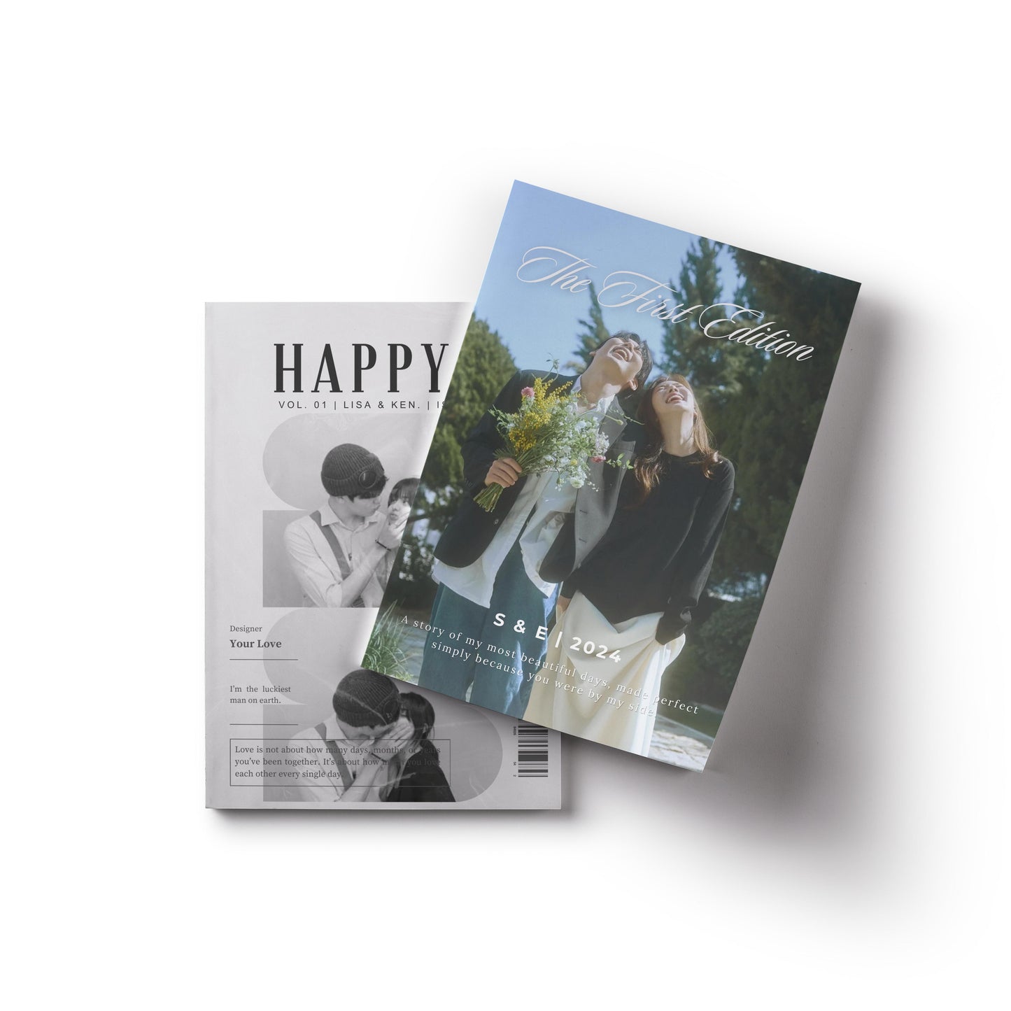 Couple Anniversary Milestone - Physical Photobook (A5 Softcover)