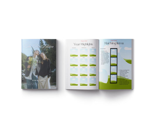 Couple Anniversary Milestone - Digital Template